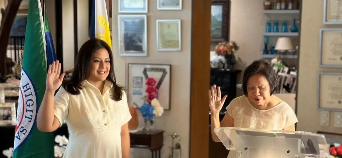 Camille Villar takes oath of office before mom Cynthia