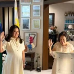 Camille Villar takes oath of office before mom Cynthia